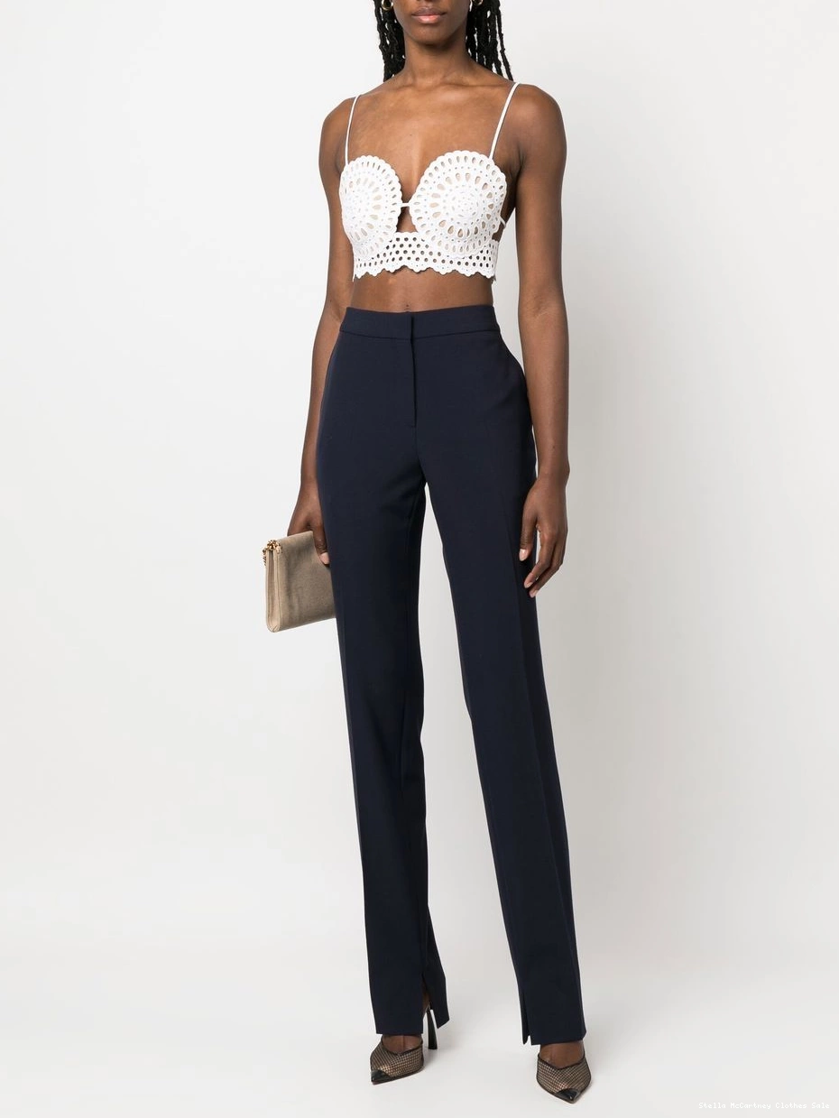 Cheap slim-fit straight McCartney trousers Stella Women 0718